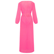 pure color sexy two-piece bikinis long-sleeved blouse