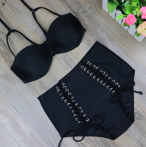 High-Waisted Bikini Sets for Women - Flattering Bathing Suits