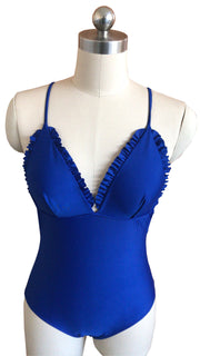 One-piece Ruffled Swimsuit Swimsuit