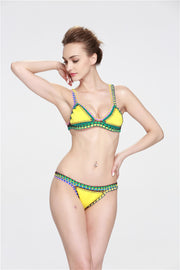 Artisan Hand-Woven Beach Bikini - Unique Craftsmanship Swimwear