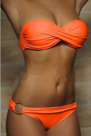 Swimsuit Bikini With Steel Bracket Women's Seperated Swimwear Bikini