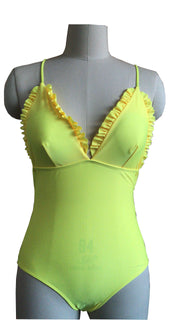 One-piece Ruffled Swimsuit Swimsuit