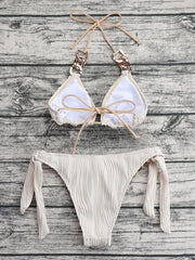 Chic Sexy Two-Piece Bikini Swimsuit for Fashion-Forward Women