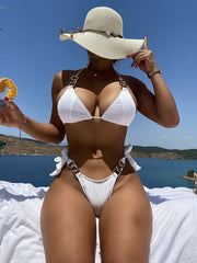 Chic Sexy Two-Piece Bikini Swimsuit for Fashion-Forward Women