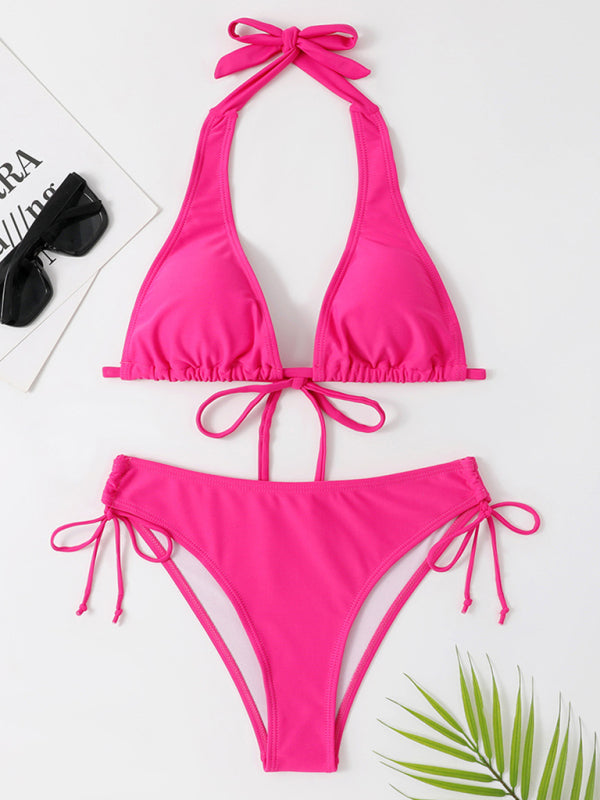 Chic Sexy Strappy Two-Piece Bikini Swimsuit for Women