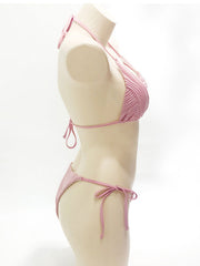 Stunning Sexy Two-Piece Strappy Bikini Swimsuit for Women