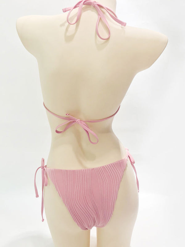 Stunning Sexy Two-Piece Strappy Bikini Swimsuit for Women