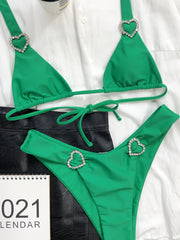 Reversible Double-Sided Sexy Love Bikini - Versatile Swimwear