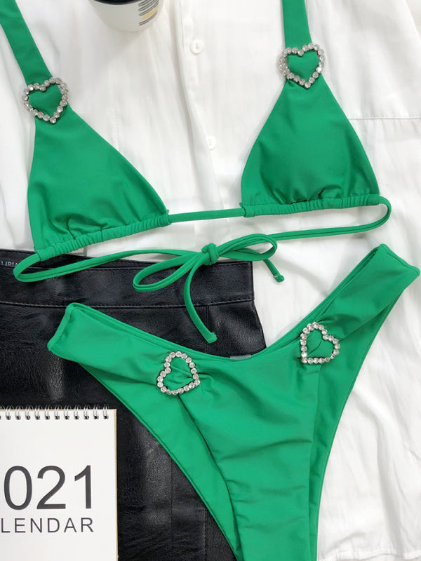 Reversible Double-Sided Sexy Love Bikini - Versatile Swimwear